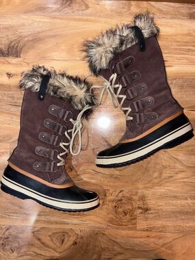 Sorel Joan of Arctic Boots, brown - size 8